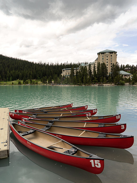 Rental Canoes at Lake Louise