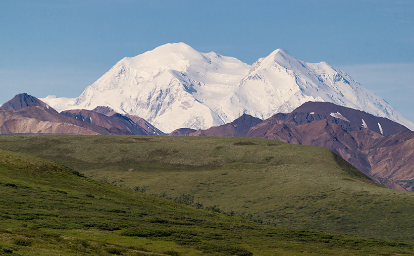 It's a rare day when the great mountain - Denali - reviels herself. I was lucky enough to be a witness.