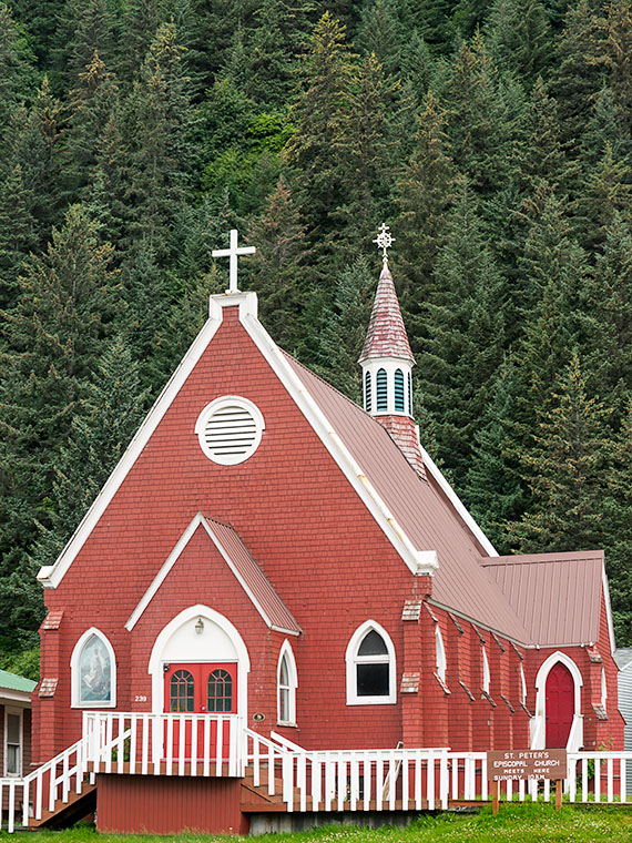 St Peter's Epescopal Church in Seward Alaska