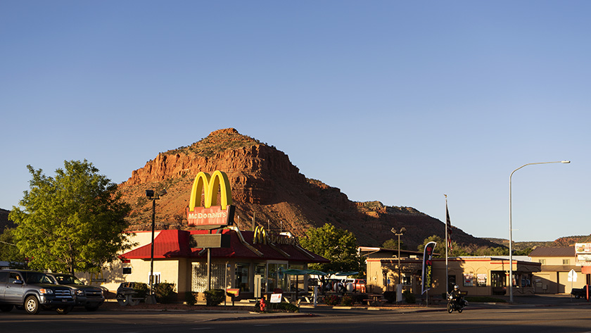 Picture of Kanab's main street.