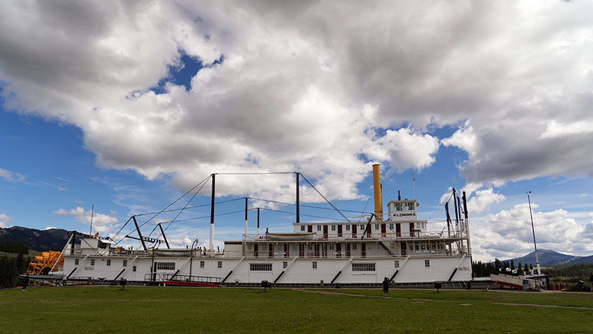 The Klondike Paddle-wheeler.