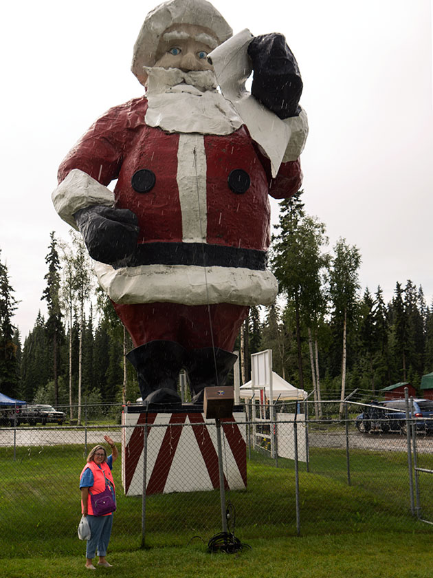 Anne With Big Santa