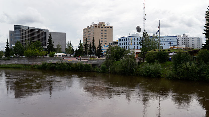 Cheena River in Fairbanks