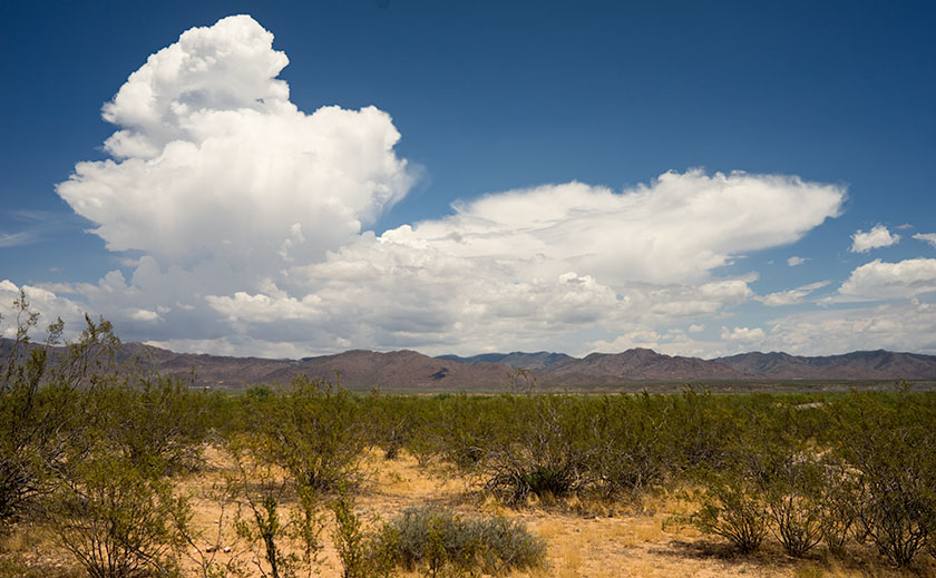 Thunderhead Over the Weaver Range