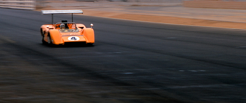 Bruce McLaren at Riverside