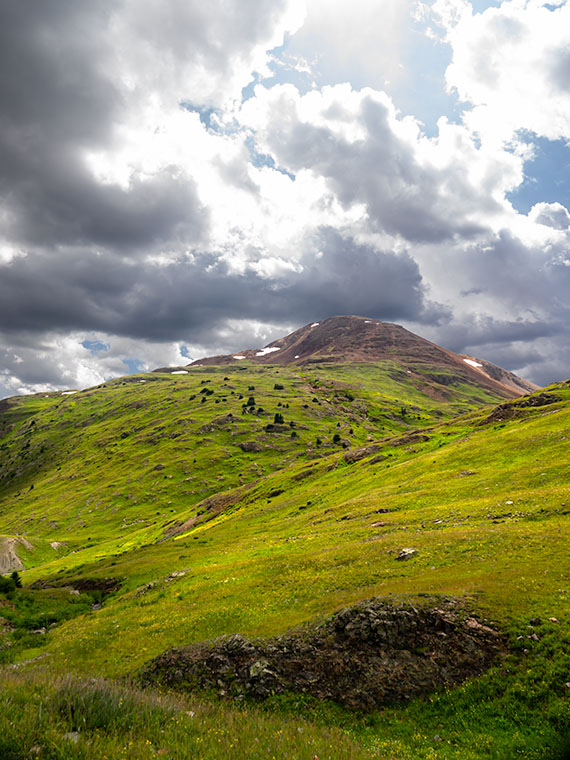 Sun Showers - Although small clouds filled the sky, the only rain we got was a sun-shower.