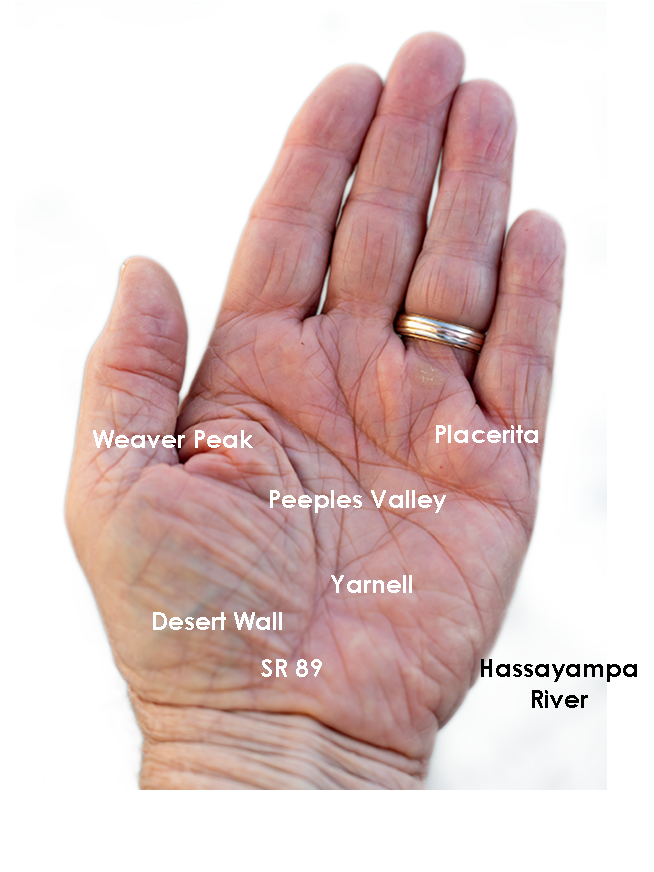 The Weaver Range - The geography of the Weaver Range can be summed up on one hand, but you have to use the correct one.