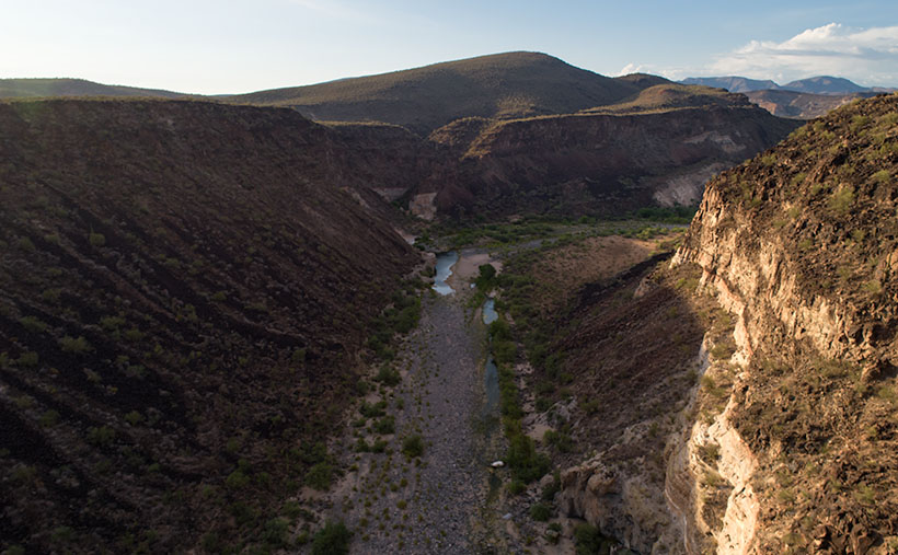 Burro Creek Canyon - An awesome view that most people miss because they're in a hurry to get to Vegas, or back home.