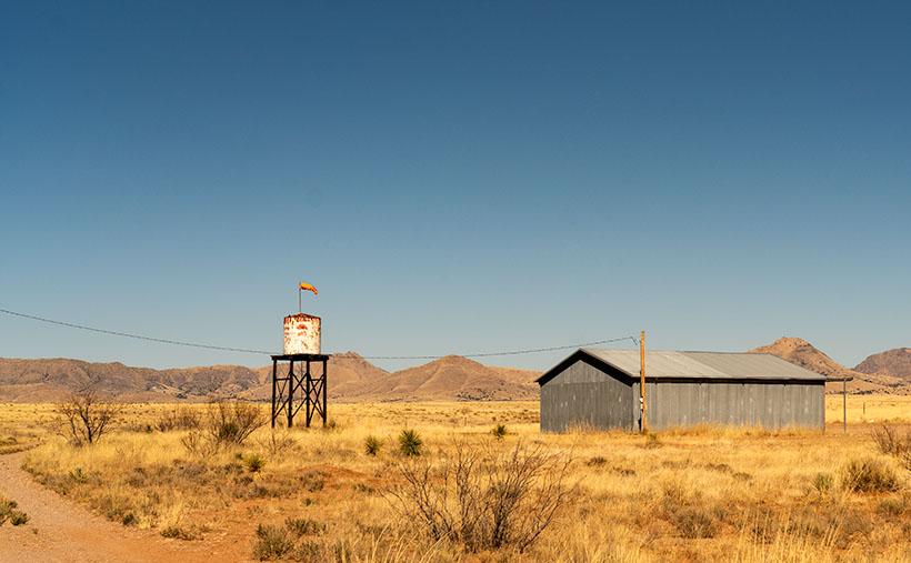 Cochise Ranch Airfield - It's common for ranchers in remote Arizona communities to build private airfields.