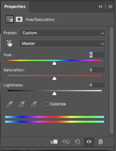 Hue and Saturation Pallet with this Photoshop tool, you can add saturation to a photo until it had day-glow colors, or you can remove the color to make the image pastel or even black and white.